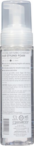 Giovanni® Natural Mousse Air-Turbo Charged Hair Styling Foam Perspective: back