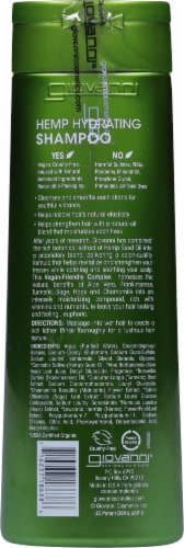 Giovanni® Hemp Hydrating Shampoo Perspective: back
