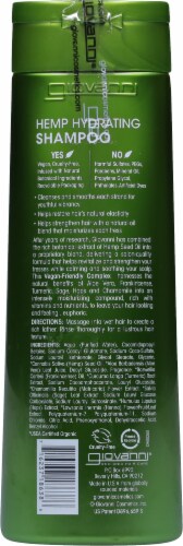 Giovanni® Hemp Hydrating Shampoo Perspective: back