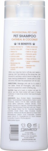 Giovanni® Oatmeal & Coconut Professional Pet Shampoo Perspective: back