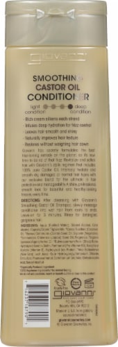 Giovanni Smoothing Castor Oil Conditioner Perspective: back