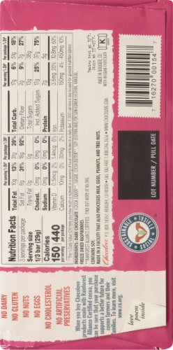 Chocolove® Raspberries in Dark Chocolate Perspective: back