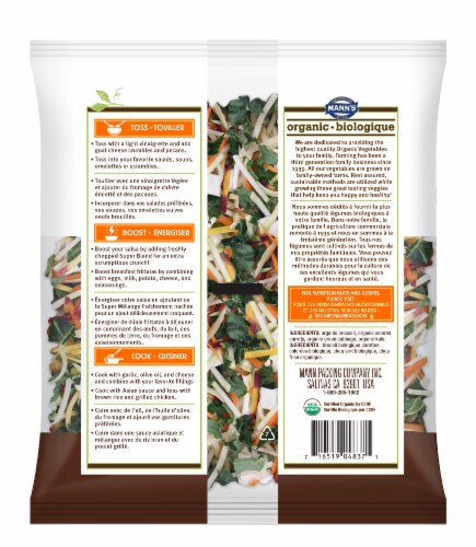 Mann's Organic Super Blend Perspective: back