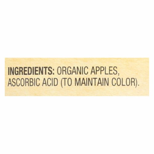 Santa Cruz Organic Apple Sauce - Case of 12 - 23 oz. Perspective: back