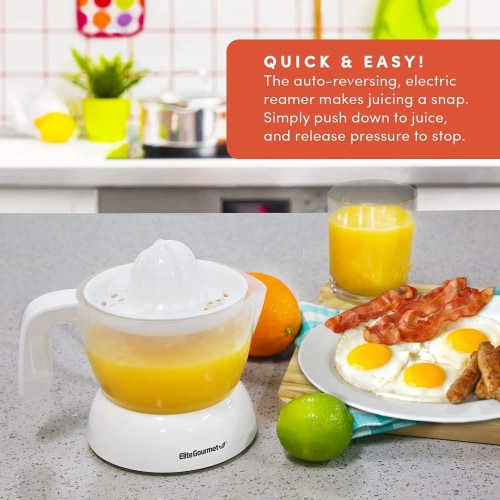 Elite Cuisine ETS-411 2 Cup Citrus Juicer Perspective: back