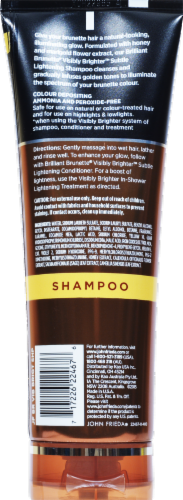 John Frieda Brilliant Brunette Visibly Brighter Shampoo Perspective: back