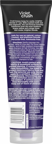 John Frieda Violet Crush for Blondes Purple Shampoo Perspective: back
