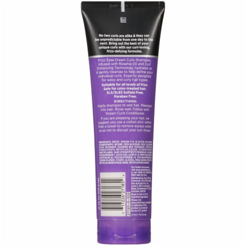 John Frieda Frizz Ease Dream Curls Shampoo Perspective: back