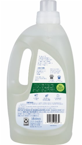 Biokleen® Unscented Liquid Laundry Detergent Perspective: back