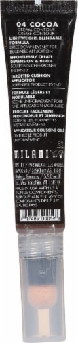 Milani Conceal + Perfect Liquid Contour Lightweight & Blendable 04 Cocoa Perspective: back