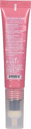 Milani Cheek Kiss Liquid Blush Glow Dolce Pink Perspective: back