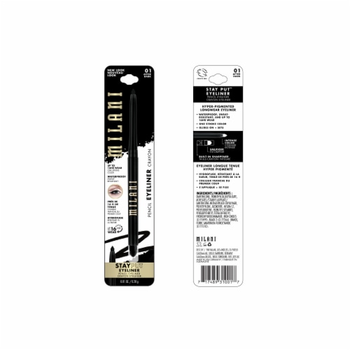 Milani Stay Put Eyeliner Up To 16 Hour Wear 01 After Dark Perspective: back