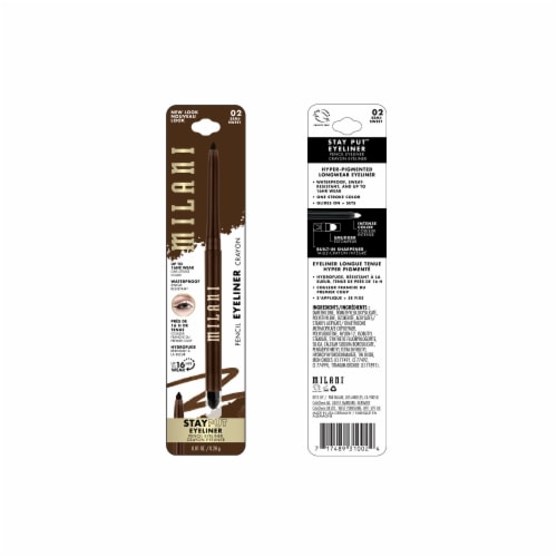 Milani Stay Put Eyeliner Up To 16 Hour Wear 02 Semi-Sweet Perspective: back