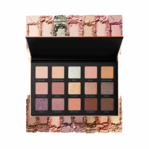 Milani Eyeshadow Palette 120 Gilded Nude Perspective: back