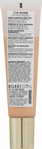 Milani Glow Hydrating Skin Tint With Sheer-To-Light Coverage 110 Fair to Light Perspective: back