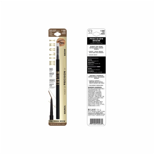 Milani Precision Brow Pencil 130 Soft Brown Perspective: back