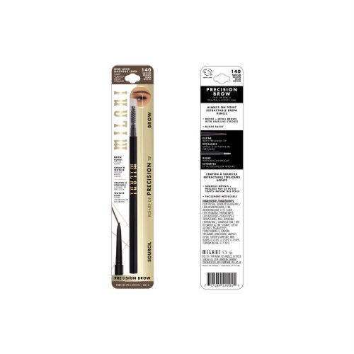 Milani Precision Brow Pencil 140 Medium Brown Perspective: back