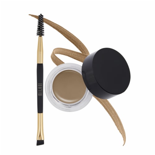 Milani Stay Put Brow Color Pomade Longwear 01 Soft Brown Perspective: back