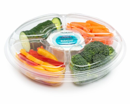 Del Monte Vegetable Tray with Ranch Dip Perspective: back