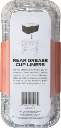 Blackstone Rear Grease Cup Liner Perspective: back
