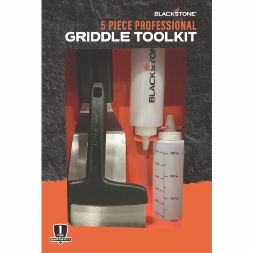 Blackstone® Stainless Steel Silver Griddle Tool Set Perspective: back