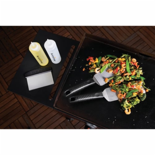 Blackstone Stainless Steel 6-Piece Griddle Tool Set 1542 Perspective: back