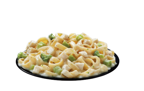 Michelina's® Fettuccine Alfredo with Chicken & Broccoli Frozen Meal Perspective: back