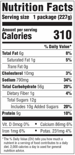 Michelina's Lean Gourmet Teriyaki Chicken Perspective: back