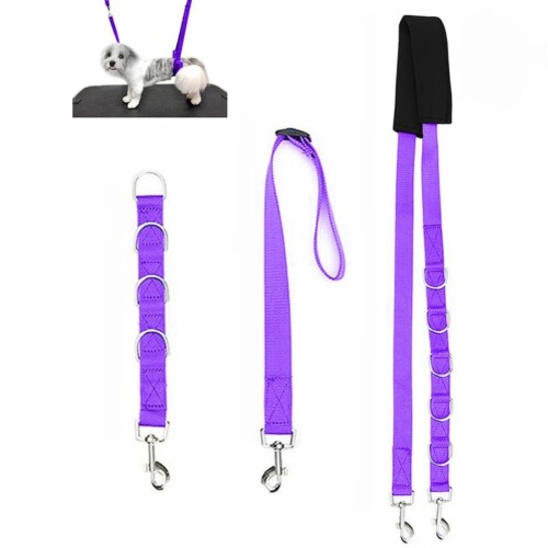 Dog harness with belly strap clearance