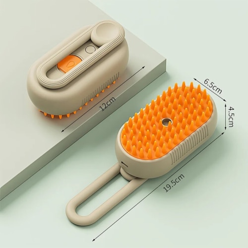 3 in 1 Electric Pet Grooming Comb Dog Cat Massage Brush for Hair Removal ONE SIZE Baker s