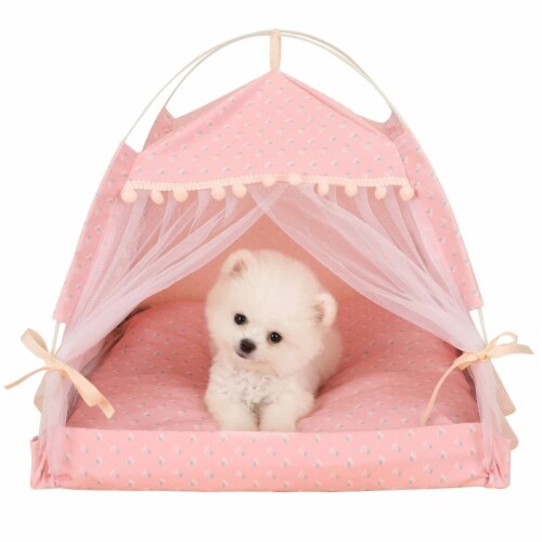Small dog tent bed cheap