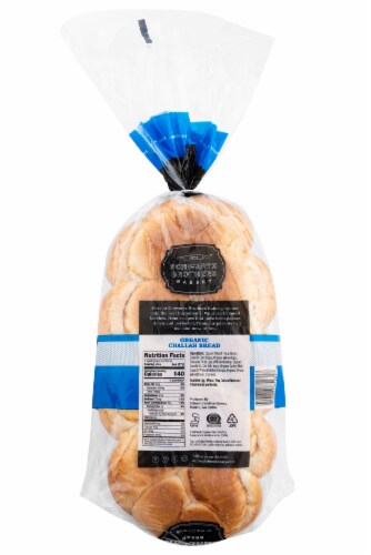 Schwartz Brothers Bakery Organic Challah Bread Perspective: back