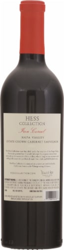 The Hess Collection Iron Corral Cabernet Sauvignon Wine Perspective: back