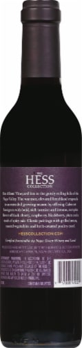 Hess Collection Allomi Cabernet Sauvignon Perspective: back