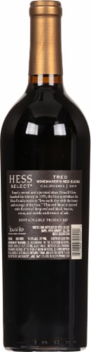 Hess Select Treo Winemaker's Red Blend Wine Perspective: back