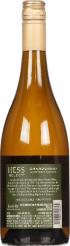Hess Select Chardonnay California White Wine Perspective: back