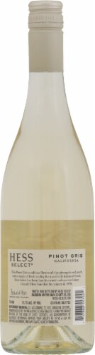 Hess Select Pinot Gris California White Wine Perspective: back