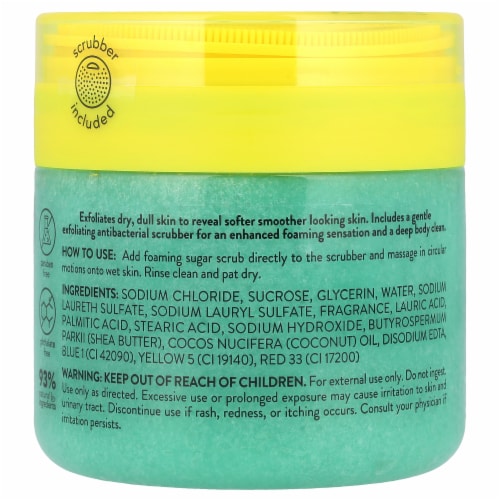 Onyx Professional® Foaming Sugar Scrub - Coconut Bliss Perspective: back