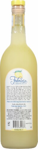 Fabrizia® Limoncello Liqueur Perspective: back