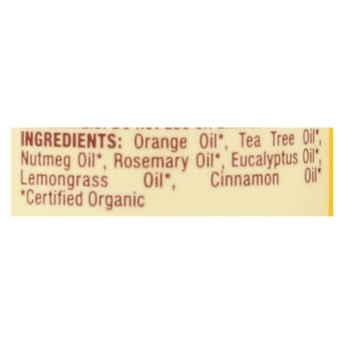 Desert Essence Mood Lifter™ Energy Organic Essential Oil Perspective: back