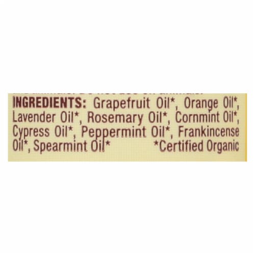 Desert Essence Sharp Thought™ Organic Essential Oil Perspective: back