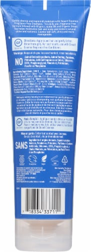 Desert Essence Organics Fragrance Free Shampoo Perspective: back