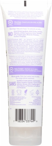 Desert Essence Organics Bulgarian Lavender Lotion Perspective: back