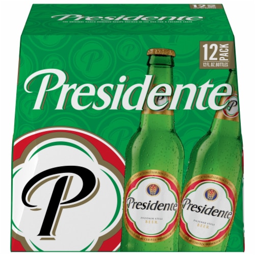 Presidente Import Pilsner Beer Perspective: back