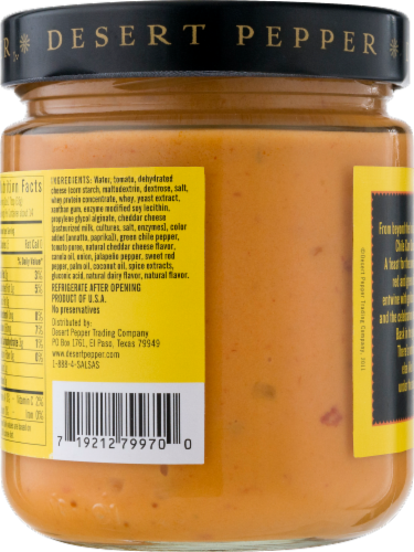 Desert Pepper Chili Con Queso Perspective: back