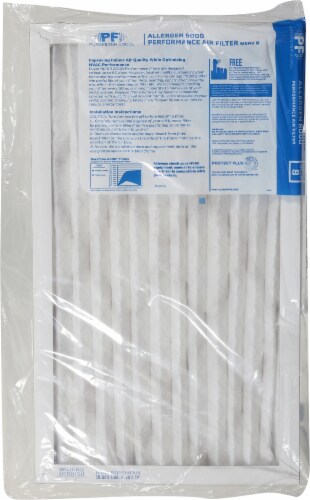 PuraFilter 2000™ Air Filter - White Perspective: back