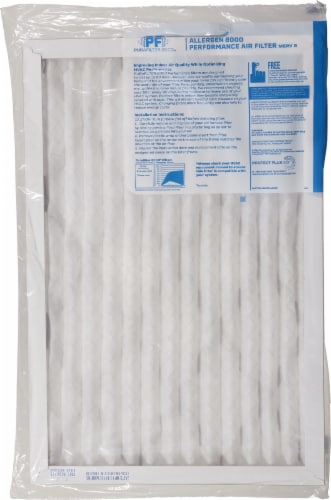 PuraFilter 2000 Pollen and Allergen Performance Air Filter Perspective: back