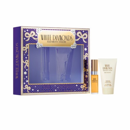 Elizabeth Taylor White Diamonds 2pc Gift Set for Women Perspective: back