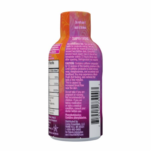 5-Hour Energy® Extra Strength Shot Hawaiian Breeze Perspective: back