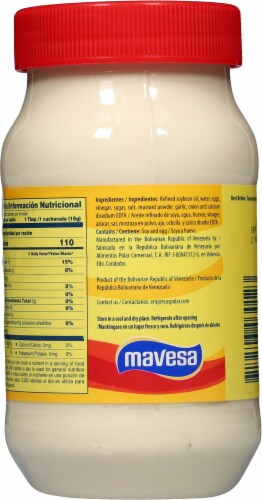 Mavesa Mayonnaise Perspective: back